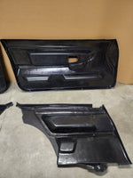 E36 Coupe door card set - Plastic