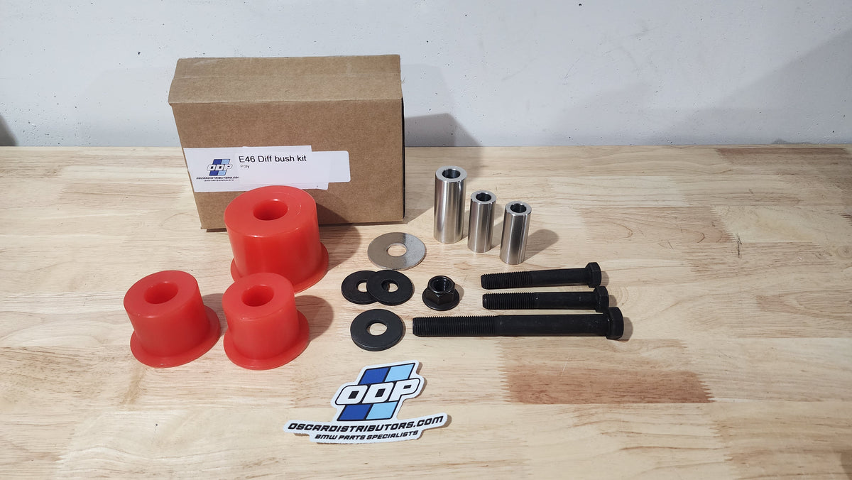 E46 Diff Differential bush kit poly upgrade! – Oscar Distributors