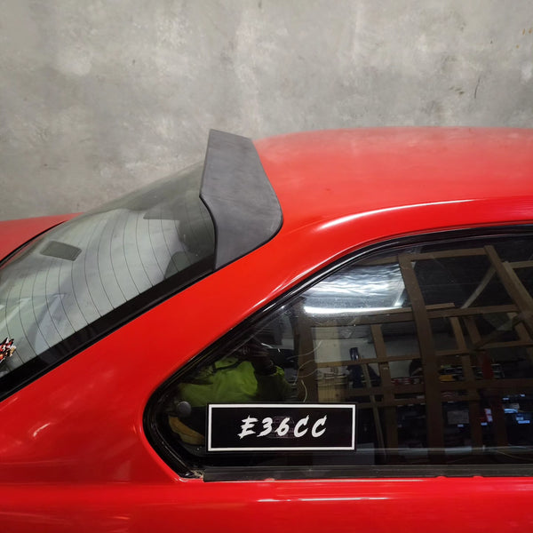 E36 Coupe plastic roof spoiler wing