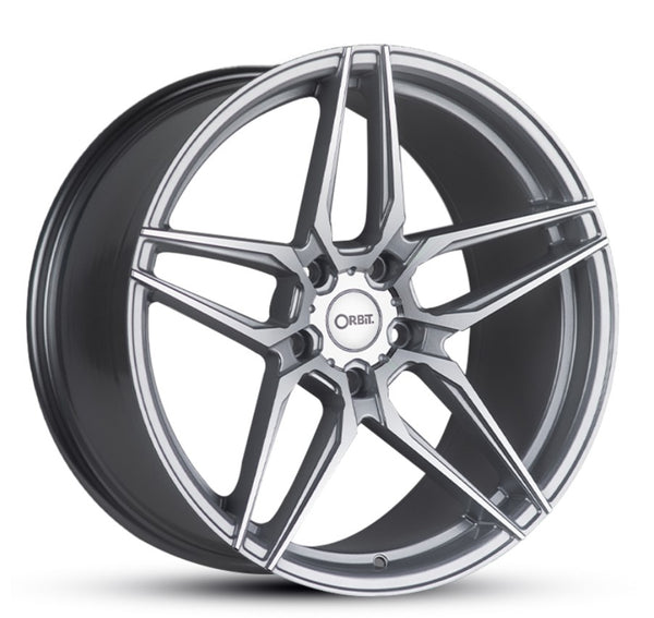 Orbit Panzar 19x8.5 / 9.5 Staggered SILVER