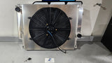 ODP 52mm E36 6cyl Aluminum radiator & Shroud UPGRADE COMBO