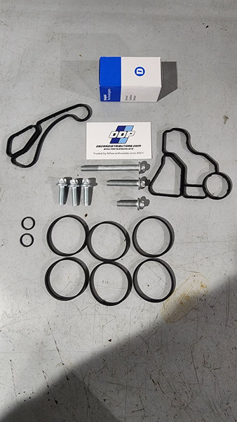 N54 N55 Oil cooler gasket kit with new sensor