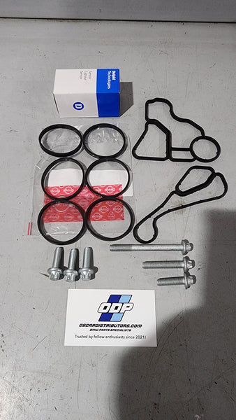 N54 Oil cooler gasket kit with new sensor