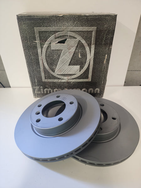 E36 Zimmerman front rotors OE spec 286mm